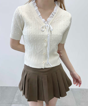 ホワイトアイボリー モデル：160㎝ F着用