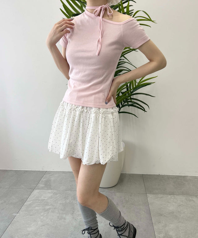 ピンク モデル：160㎝ F着用