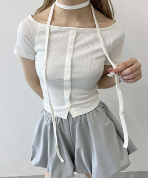 ホワイトアイボリー モデル：160㎝ F着用