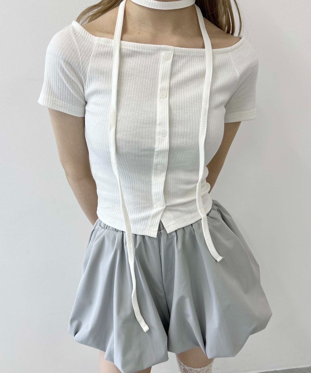 ホワイトアイボリー モデル：160㎝ F着用