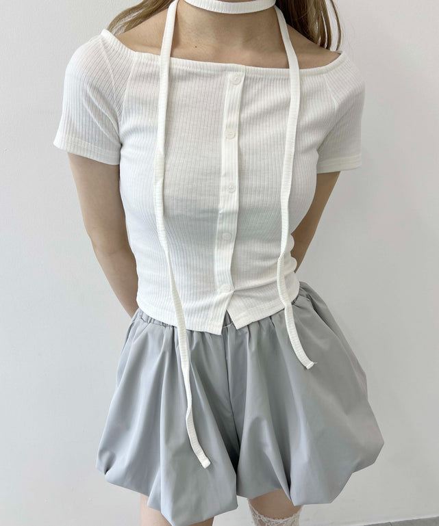 ホワイトアイボリー モデル：160㎝ F着用