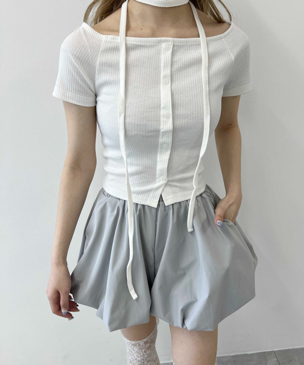 ホワイトアイボリー モデル：160㎝ F着用