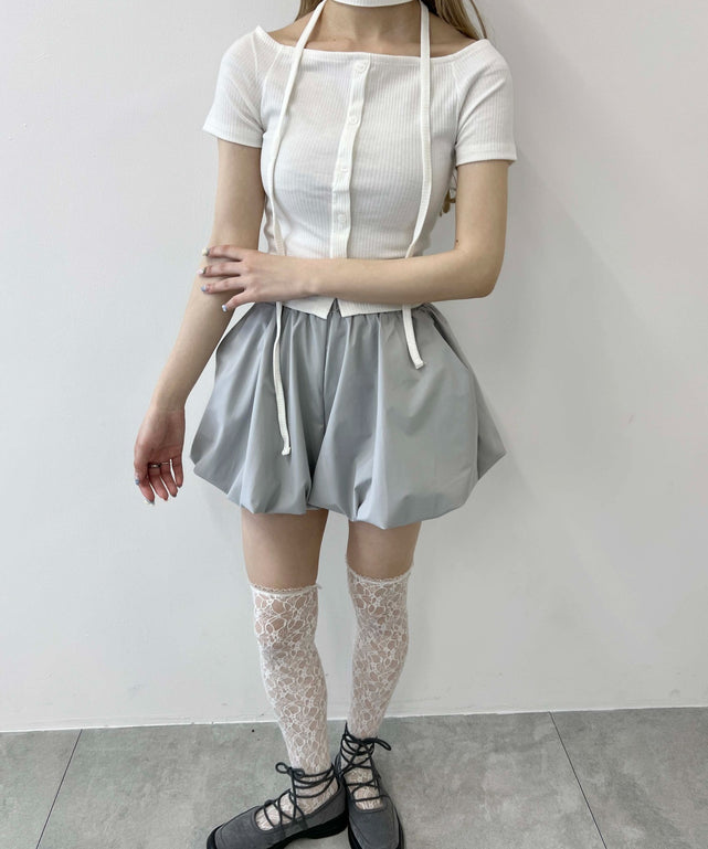 ホワイトアイボリー モデル：160㎝ F着用