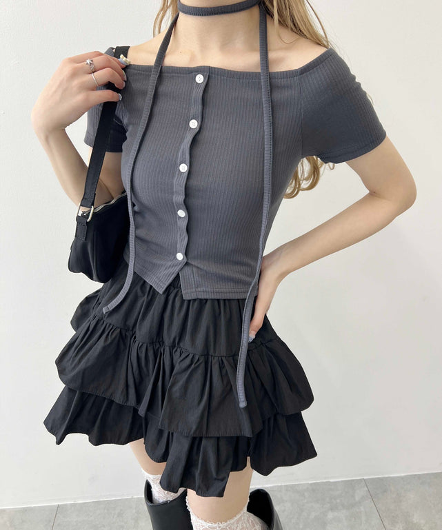 チャコール モデル：160㎝ F着用