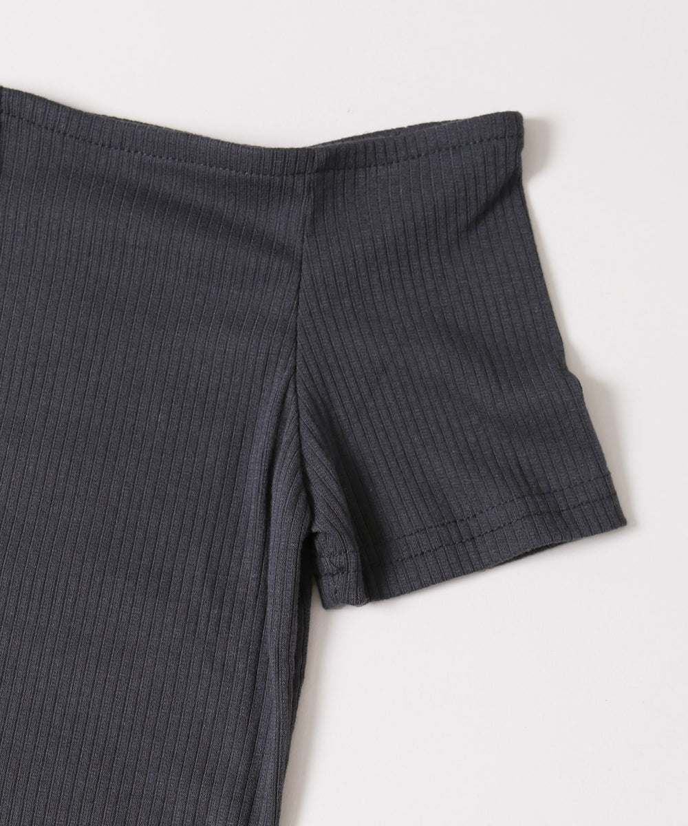 チョーカーセットオフショルTシャツ