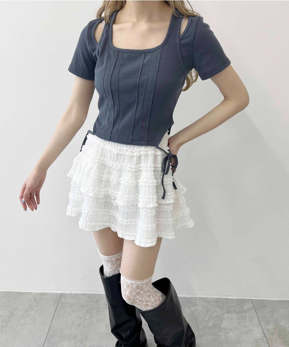 チャコール モデル：160㎝ F着用