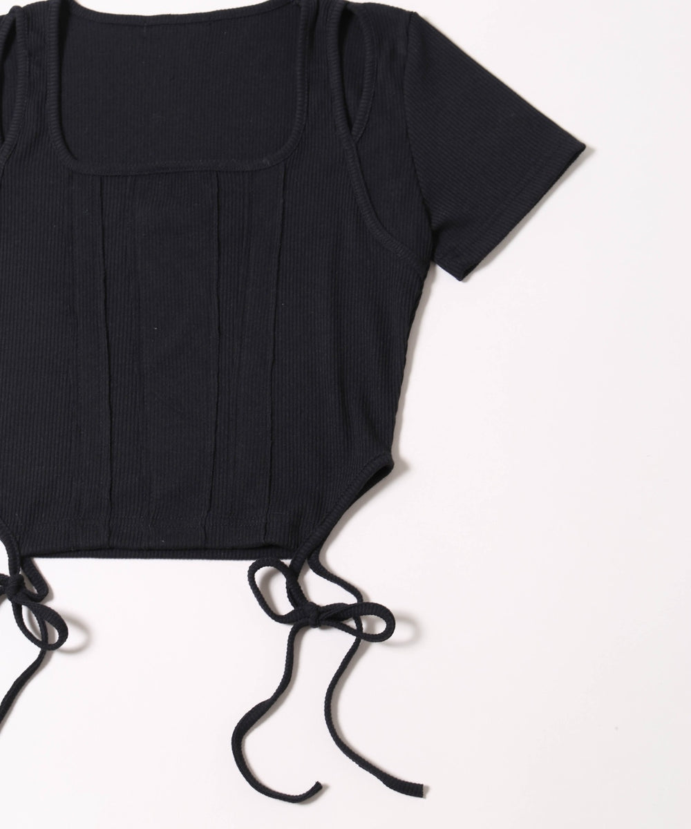 オープンショルダートップス