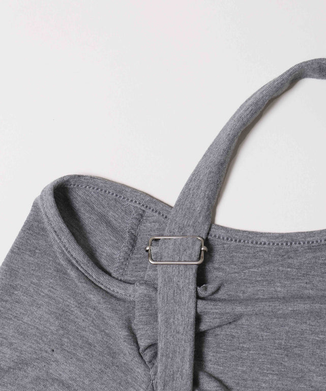 ベルトデザインオフショルTシャツ