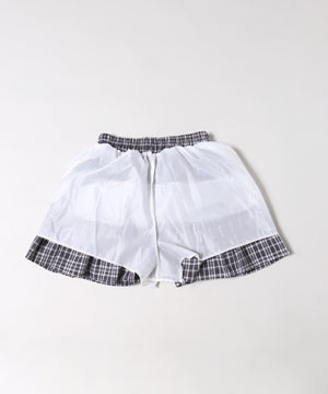 ミニチェックティアードスカート
