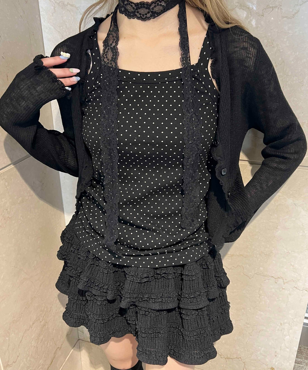 ホワイトアイボリー モデル：160㎝ F着用