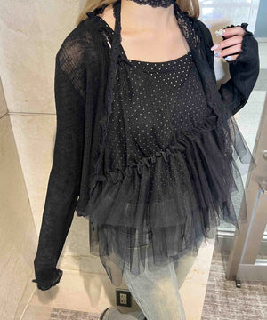 ホワイトアイボリー モデル：160㎝ F着用