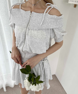 グレー モデル：160㎝ F着用