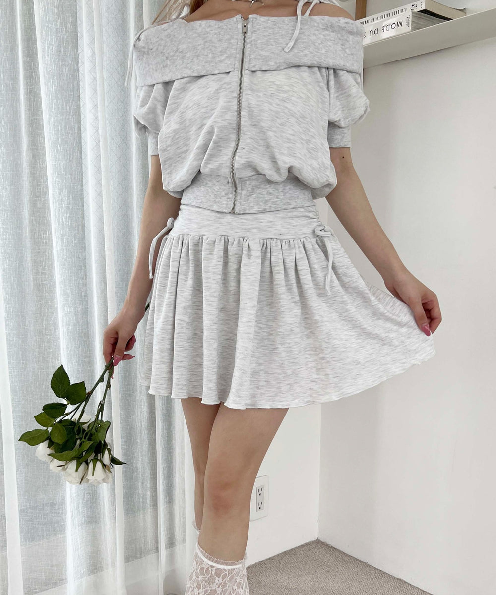 グレー モデル：160㎝ F着用