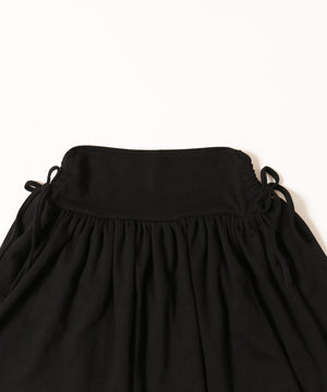 サイドリボンカットスカート