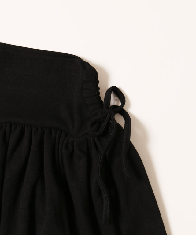 サイドリボンカットスカート