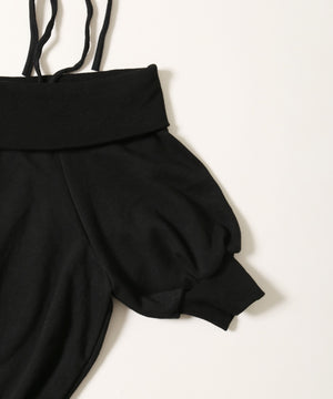 オフショルカットワンピース