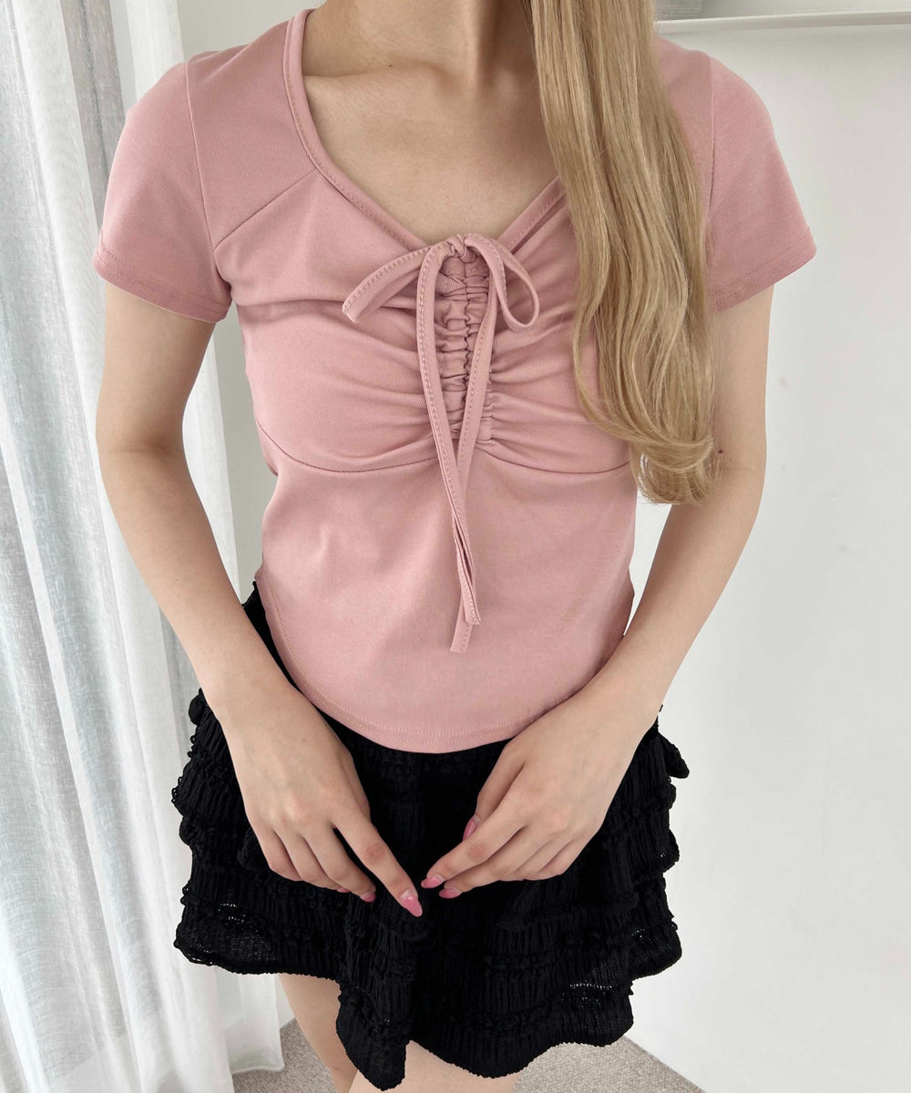 ピンク モデル：160㎝ F着用