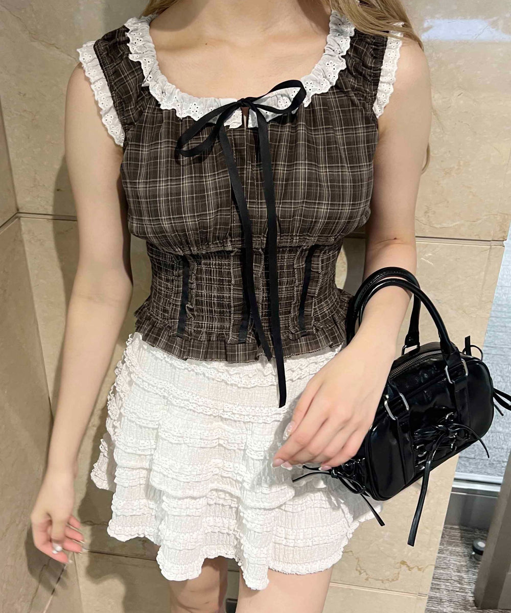 ブラウン モデル：160㎝ F着用