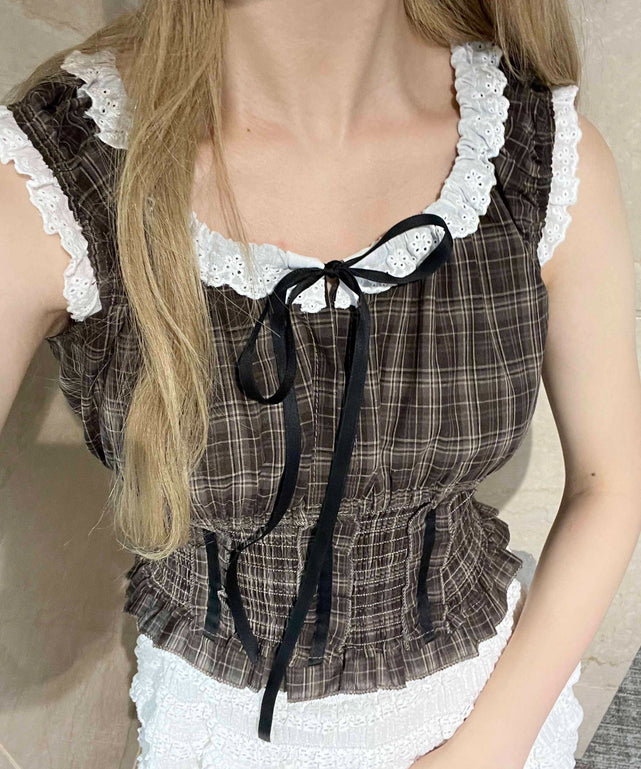 ブラウン モデル：160㎝ F着用