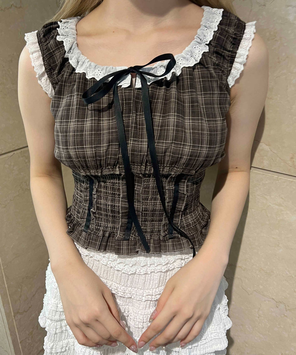 ブラウン モデル：160㎝ F着用