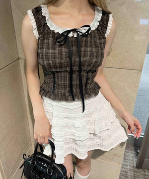 ブラウン モデル：160㎝ F着用