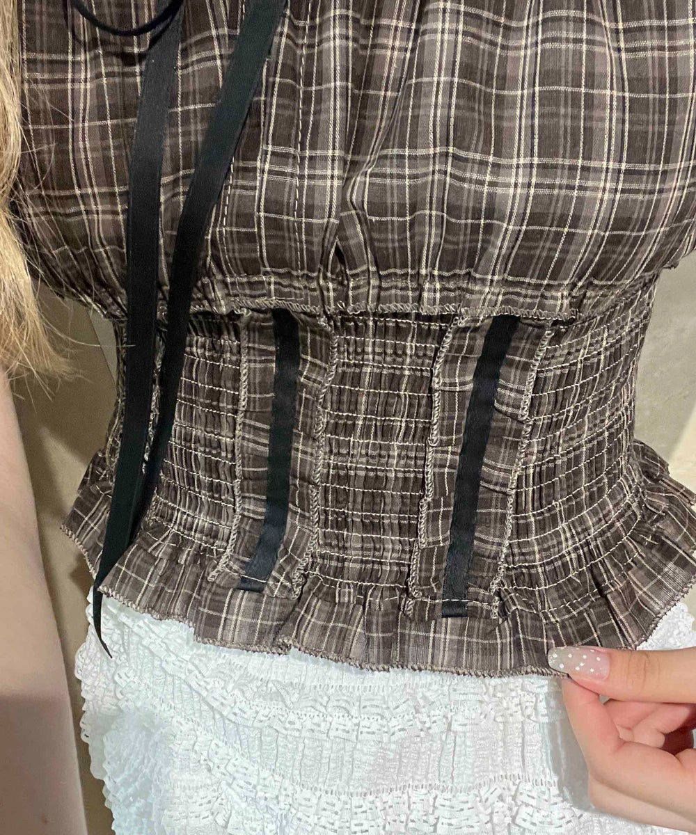 ブラウン モデル：160㎝ F着用