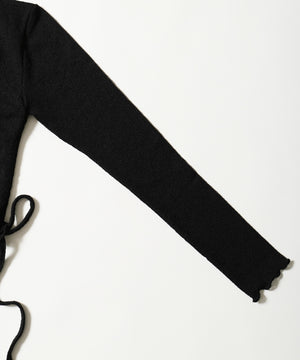 チョーカーセットドロストカーディガン