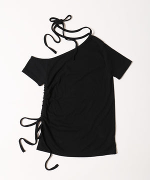 サイドドロストチョーカートップス