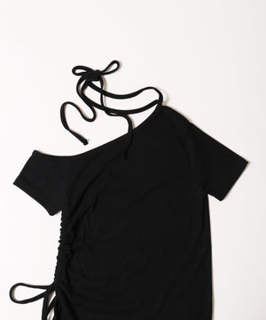 サイドドロストチョーカートップス