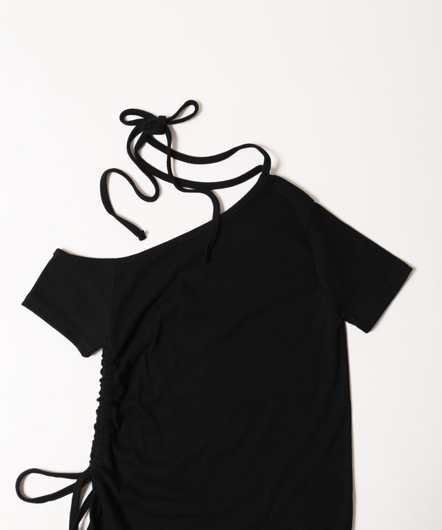 ダメージ　ガーゼ　トップス　黒 2012-17 Kawasaki ZX14 Dual Retro Drag Slip Ons – Black