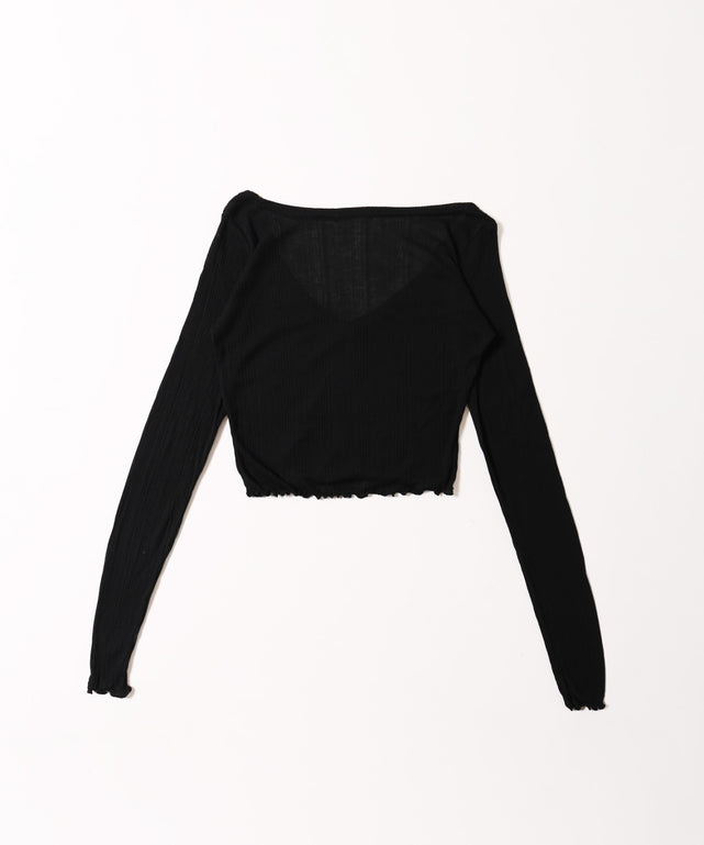 シアーメロウカーディガン