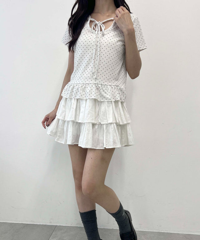 ホワイト モデル：157㎝ F着用