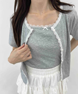 グレー モデル：160㎝ F着用