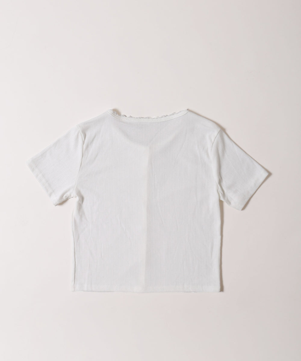 ホワイト(カーディガン後ろ)