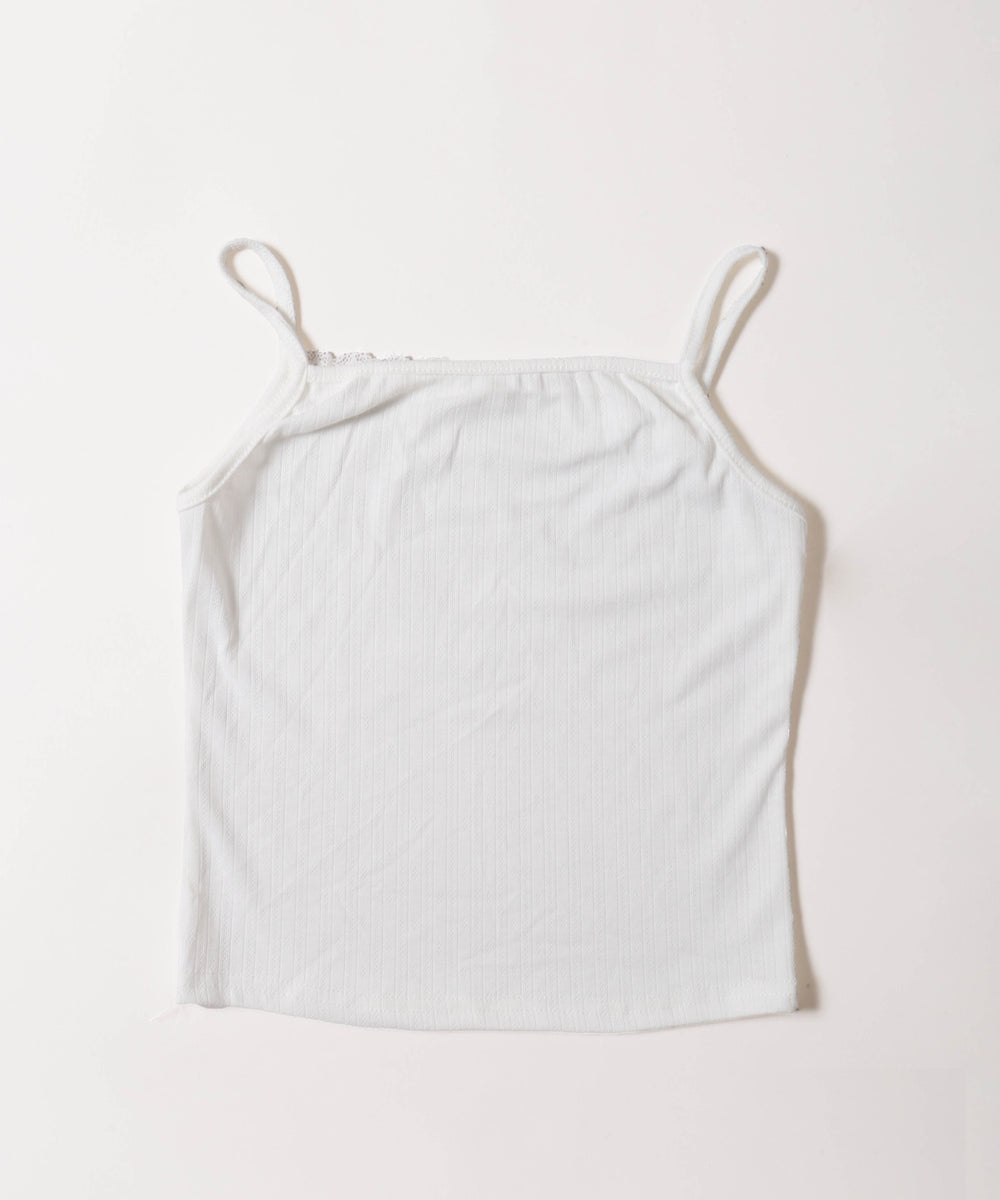 ホワイト(キャミソール後ろ)