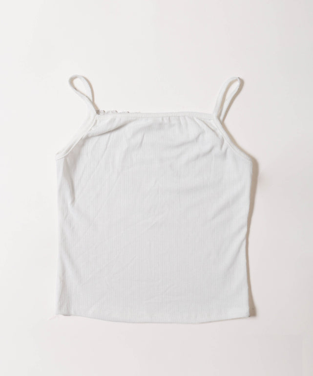 ホワイト(キャミソール後ろ)