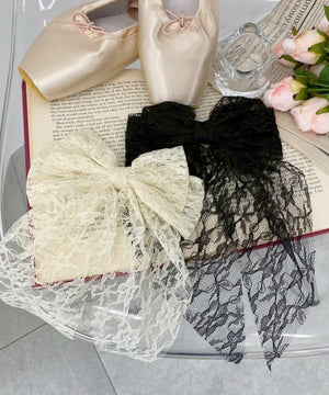 レースリボンバレッタ