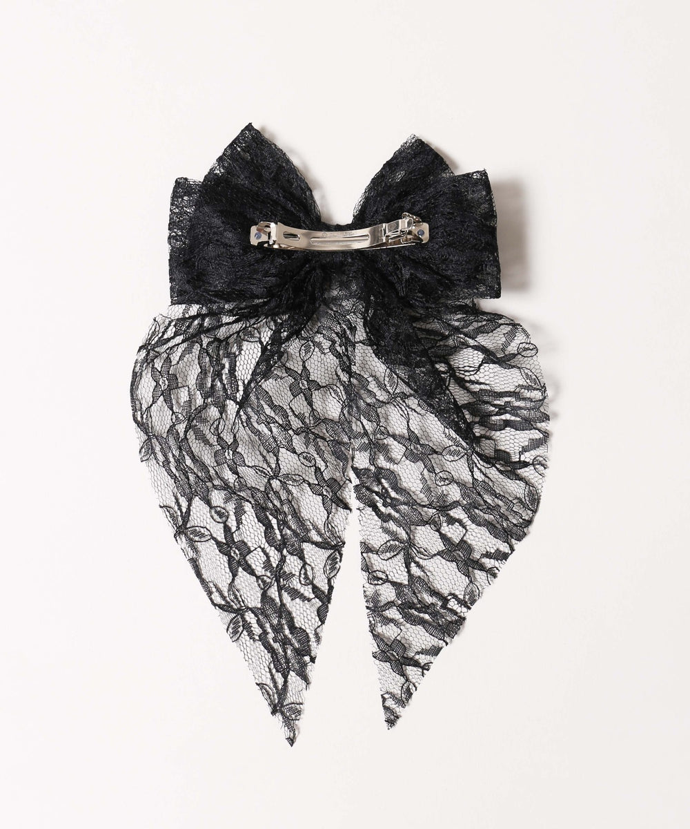 レースリボンバレッタ