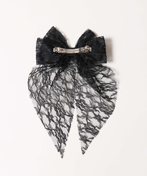 レースリボンバレッタ