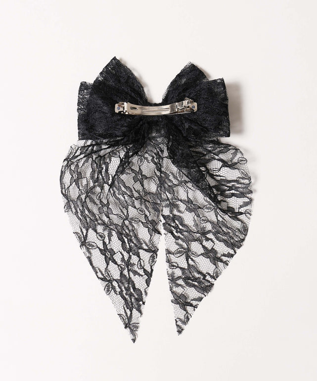 レースリボンバレッタ