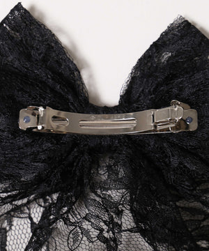 レースリボンバレッタ