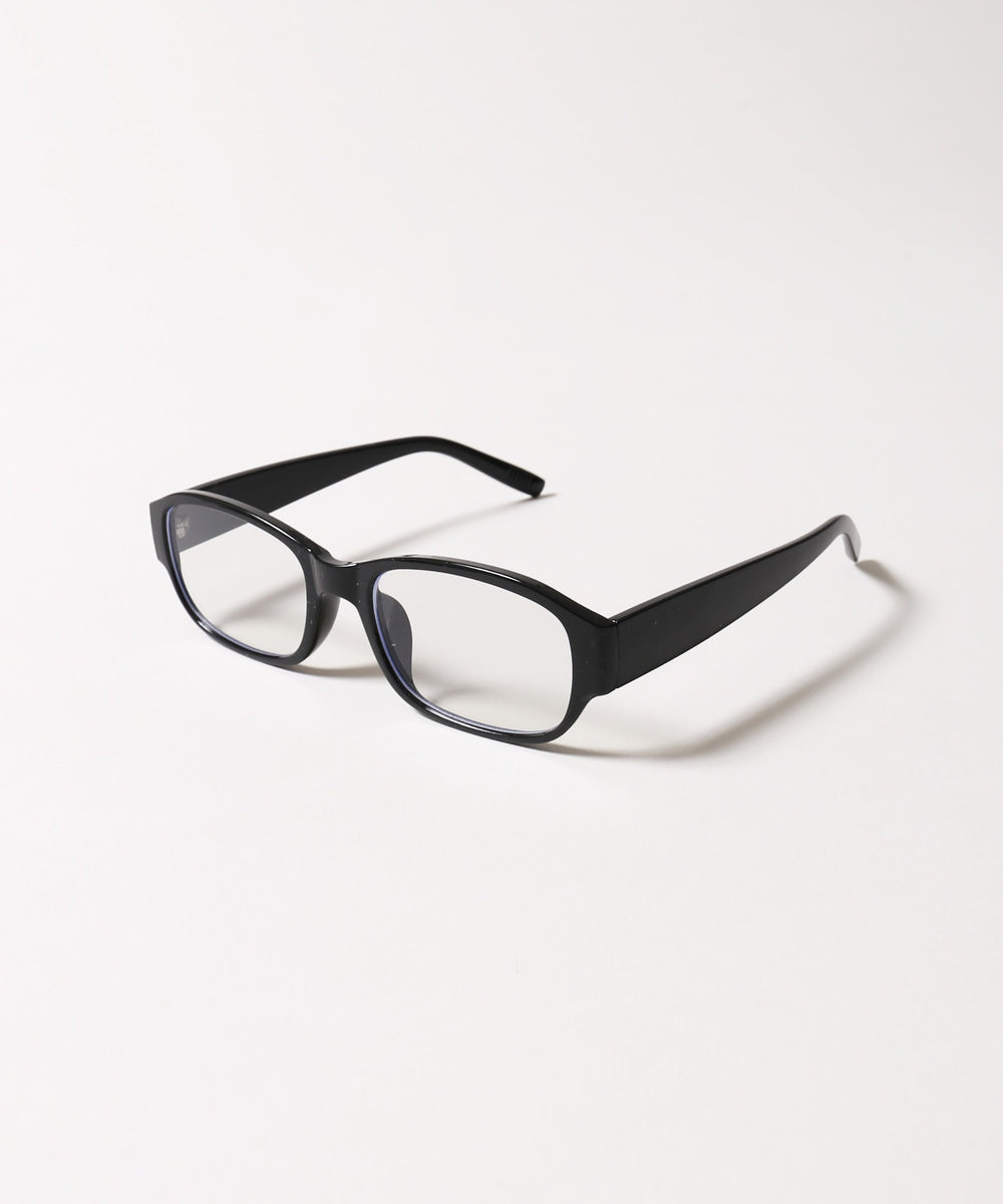 スクエアデザインメガネ