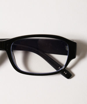 スクエアデザインメガネ