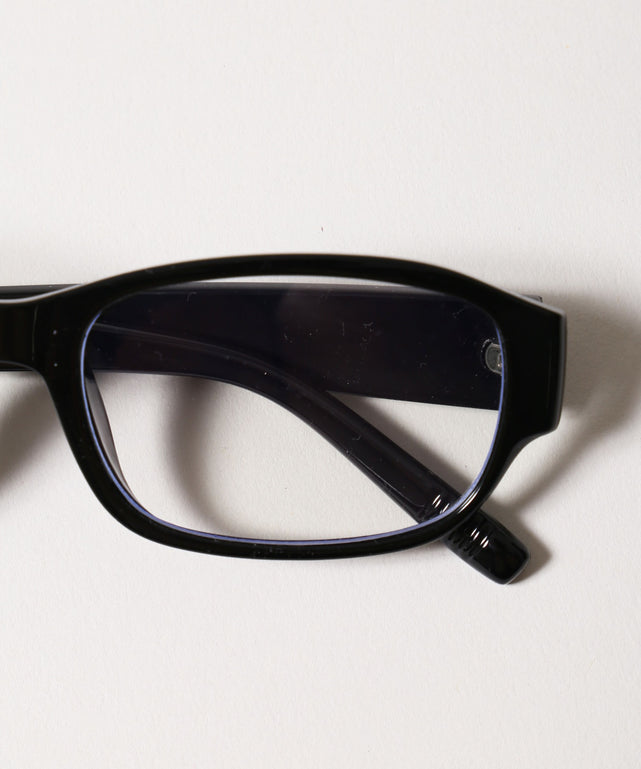 スクエアデザインメガネ