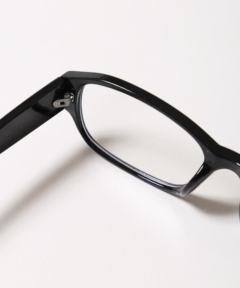 スクエアデザインメガネ