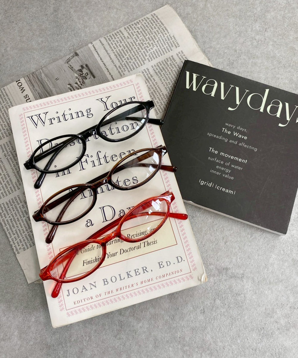 ラウンドデザインメガネ