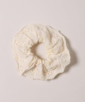 2Pコットンレースシュシュ