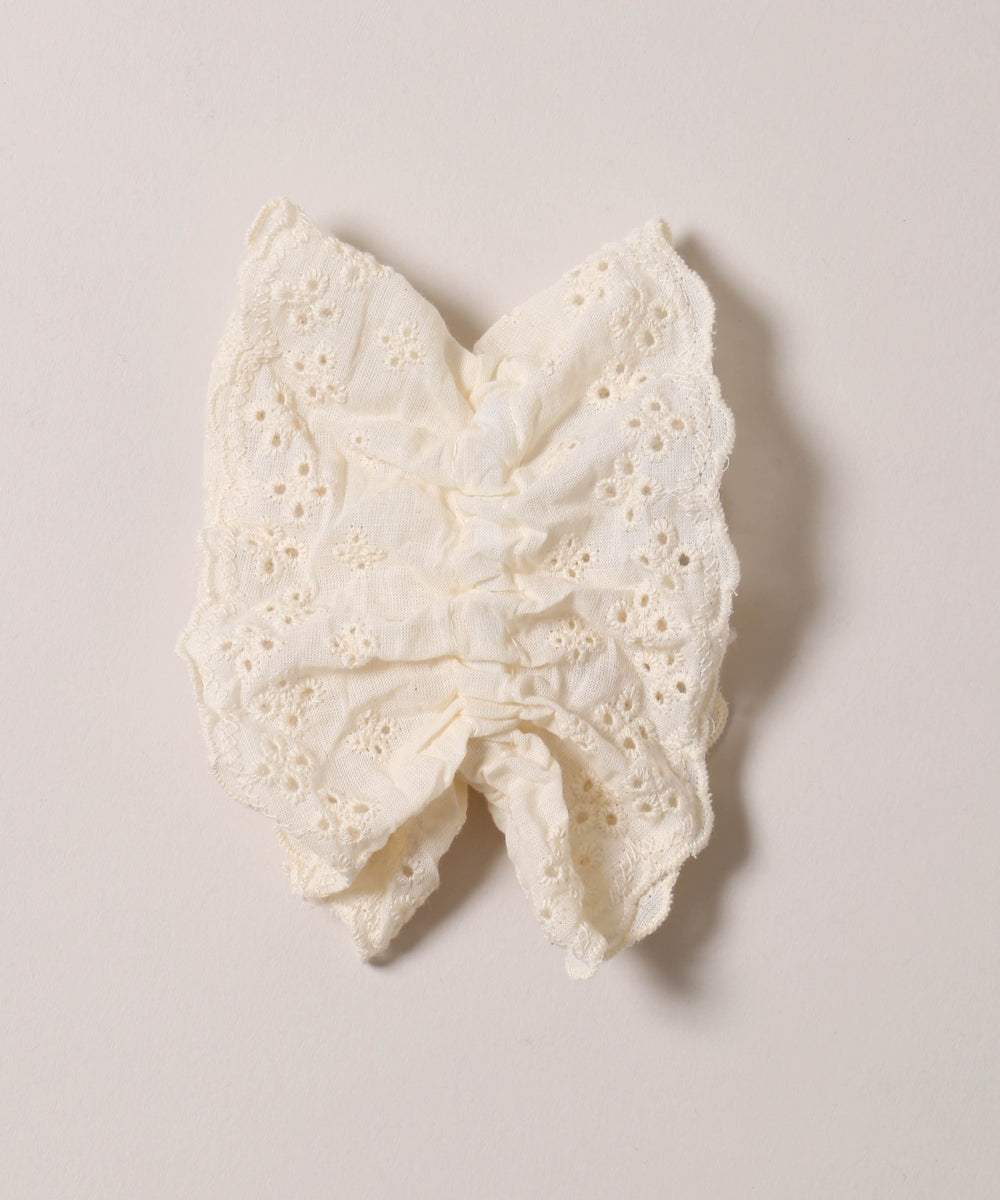 2Pコットンレースシュシュ