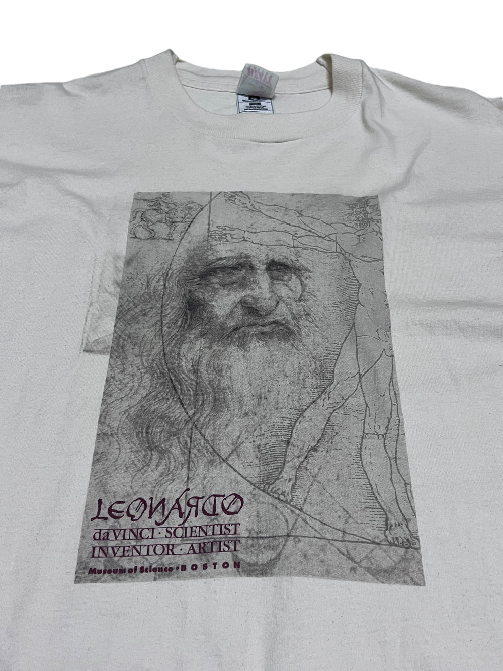 LEONARDO DA VINCI  アートTシャツ