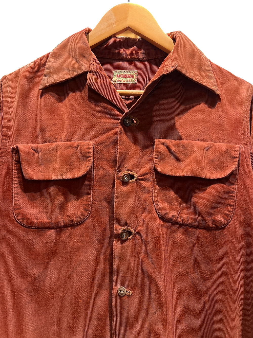 McGREGOR コーデュロイシャツ